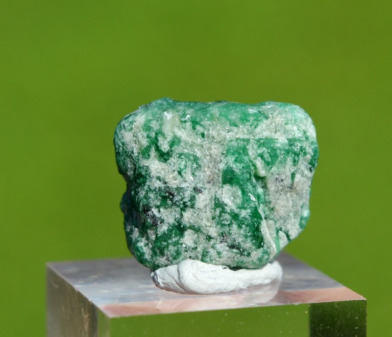 Beryl Var. Emeraude 19.1 Carats - Gujar Killi Emerald Deposit, Pakistan