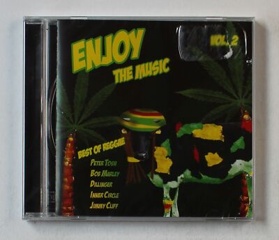 Enjoy The Music Vol. 2 Best of Reggae EU CD 2008 Sealed Bob