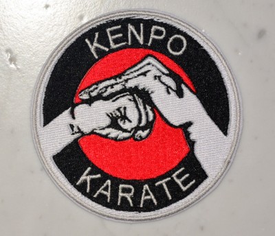 Judo IRON ON PATCH Aufnäher Parche brodé patche toppa TRADITIONAL Black KANJI