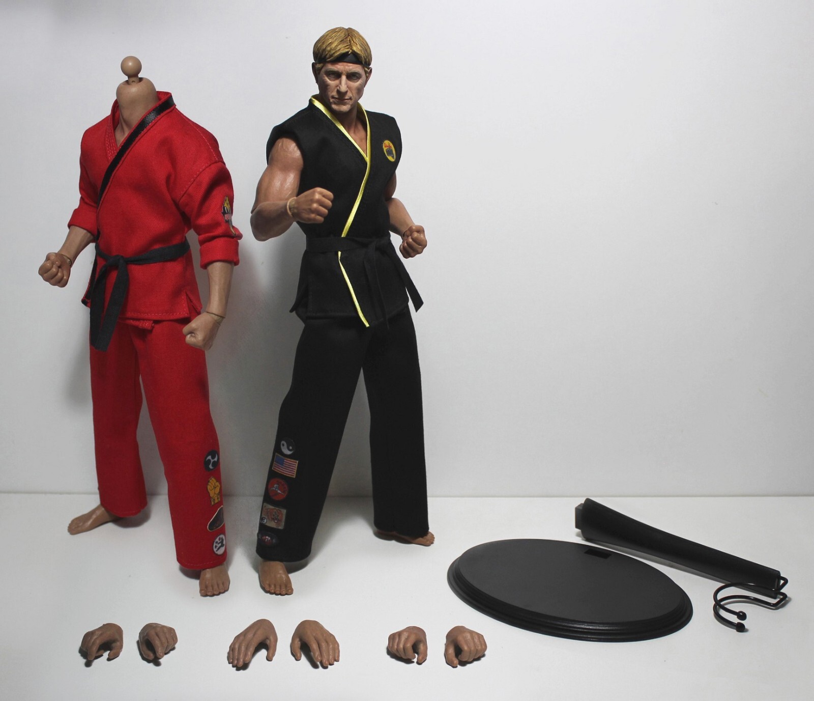 COBRA KAI 1/6 CUSTOM ACTION FIGURE,FULL SET,JOHNNY LAWRENCE