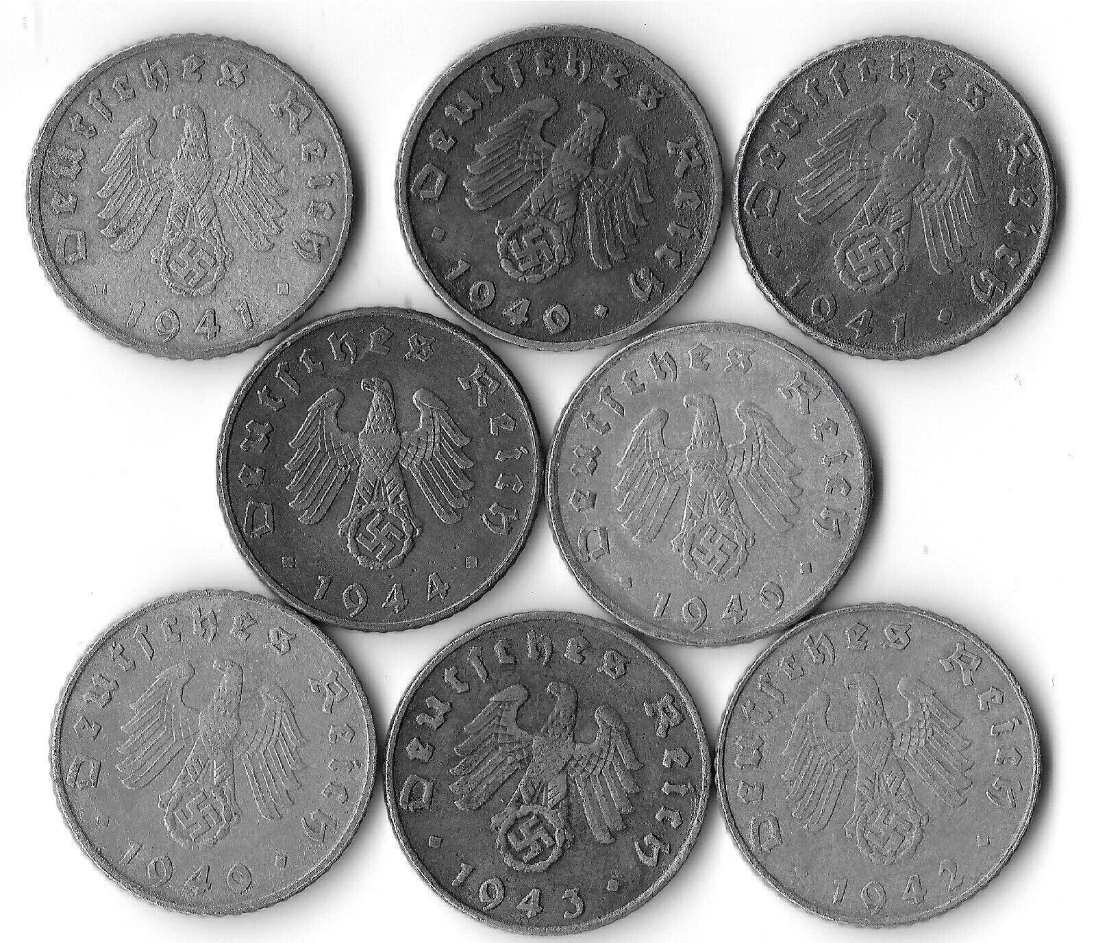 Rare Old Original WWII Germany War Coin Vintage German Collection Reichspfennig