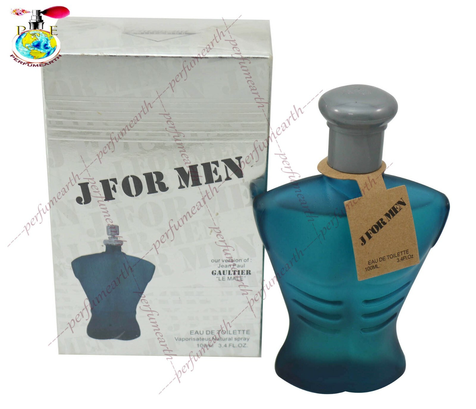 J For Men 3.4/3.3 oz 100 ml Eau De Toilette Spray For Men J For Men 3.4/3.3 oz 100 ml Eau De Toilette Spray For Men