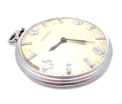 VINTAGE RARE PATEK PHILIPPE PLATINUM DIAMOND POCKET WATCH 1900's