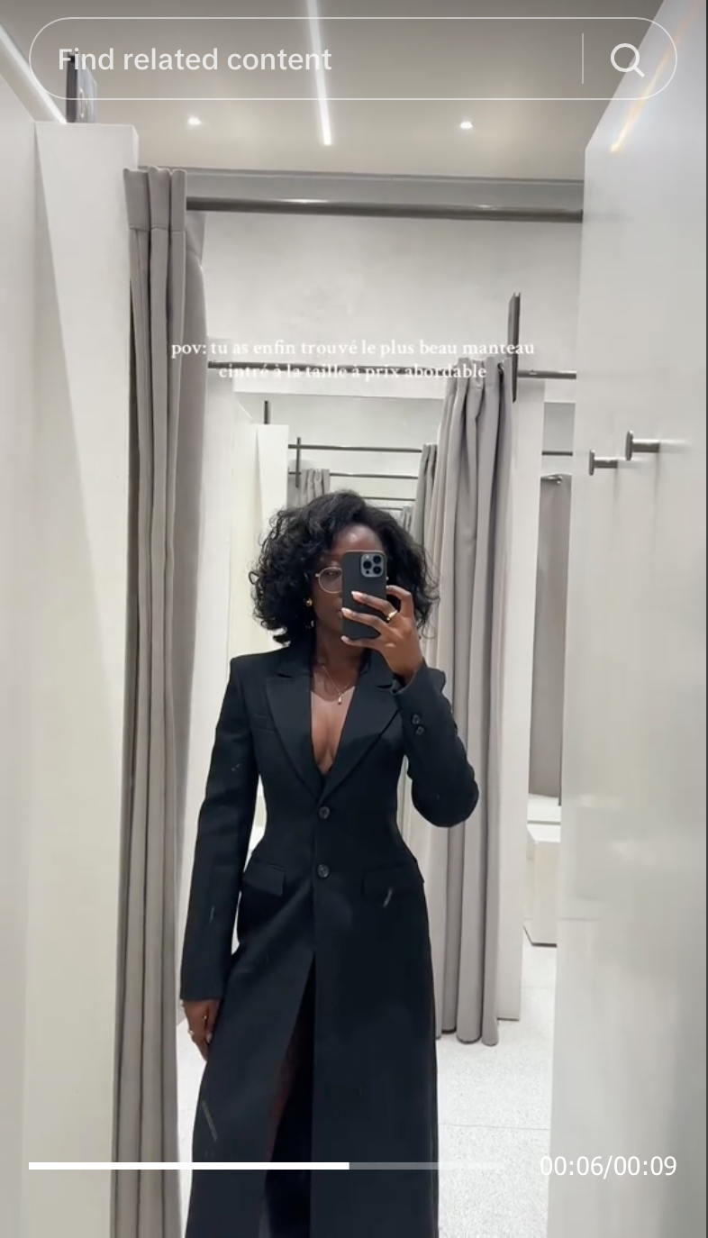 ZARA NEW TAILORED LONG COAT ZW COLLECTION ALL SIZES REF ZARA NEW TAILORED LONG COAT ZW COLLECTION ALL SIZES REF