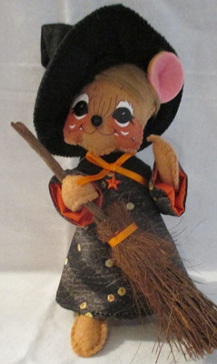 Annalee---2021---6''---Halloween Witch Mouse---New with Tags & Bag