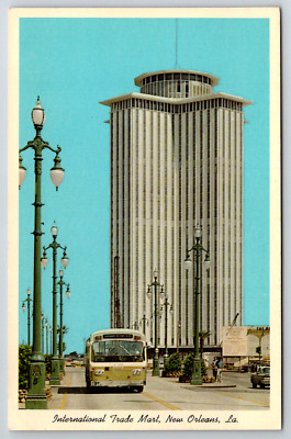 c1960s International Trade Mart New Orleans Louisiana Vintage Postcard