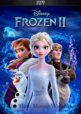 Disney Frozen 2 DVD Frozen II Frozen Sequel Animated Family