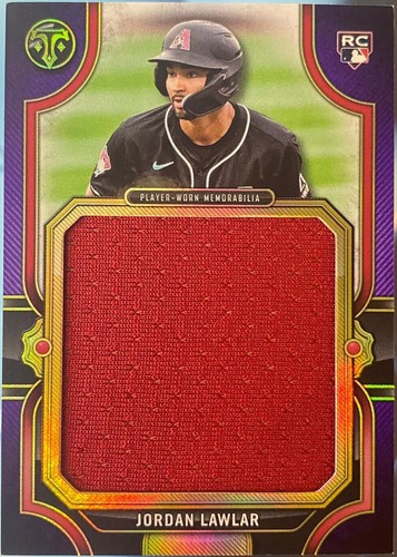 2024 Topps Triple Threads - Jordan Lawlar #RJR-JLA