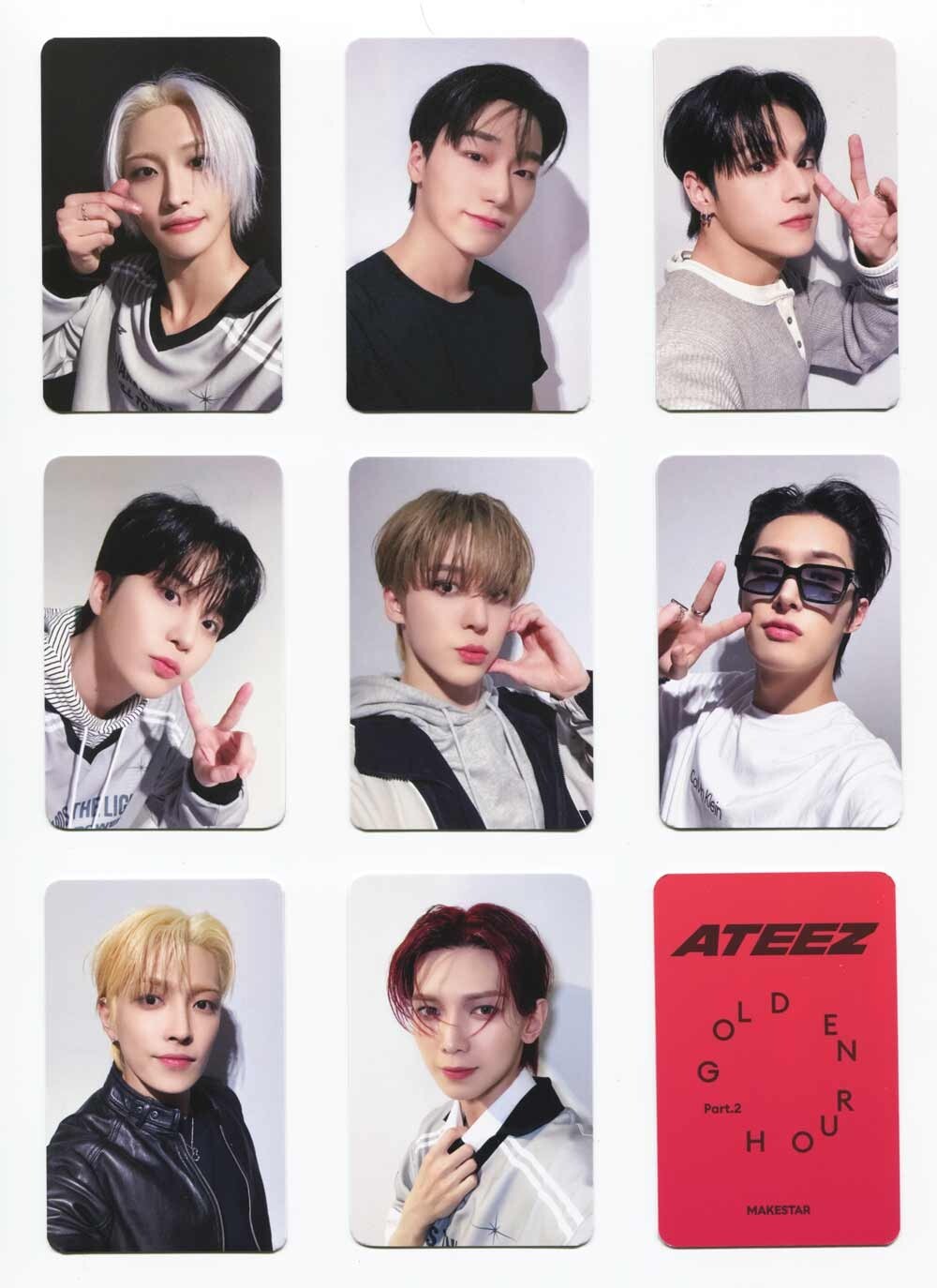 ATEEZ GOLDENHOUR4 トレカ タワレコ ラキロト コンプ ×3② ATEEZ 13th