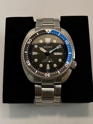 セイコー プロスペックス タートル バットマン ブルー/ブラック 自動