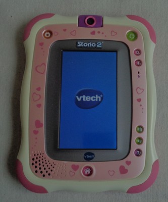 VTECH STORIO 2 educatieve spel tablet computer console WERKT spelcomputer WORKS