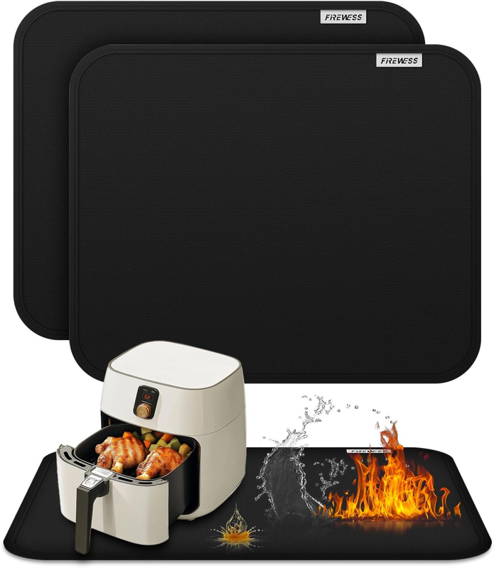2pack Heat Resistant Mat for Countertop, 16x20in Hot Pads for Kitchen Countertop