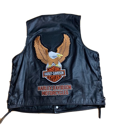 Harley-Davidson Legendary Eagle 革ジャン M Harley Davidson Men's Legendary Eagle Vintage Brown Leather