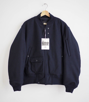 Engineered Garments NY Pufftech Bomber Navy Uniqlo Heattech Jacket Navy LARGE