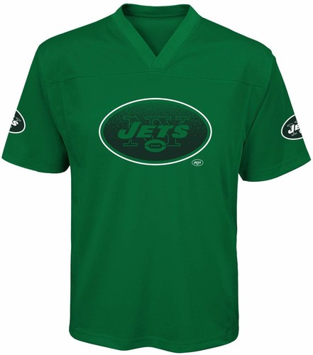Футболка Outerstuff Youth New York Jets Color Rush NFL из джерси