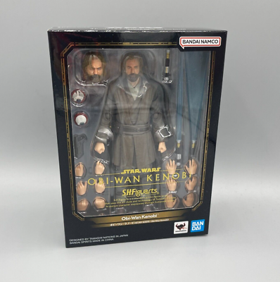 Bandai S.H. Figuarts STAR WARS Obi Wan Kenobi Action Figure UK IN STOCK