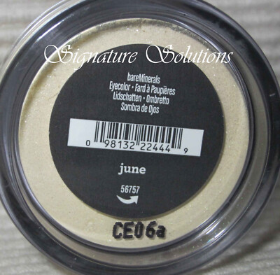Bare Escentuals bareMinerals Eye Color/Shadow/Glimmer/Glimpse - JUNE