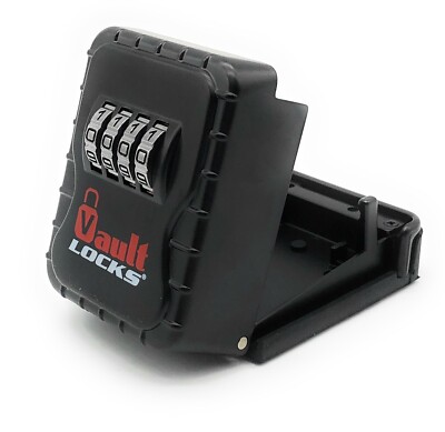 [12 Pack] Wall Mount Realtor Hide A Key Lock Box Changeable 4 Digit Combination