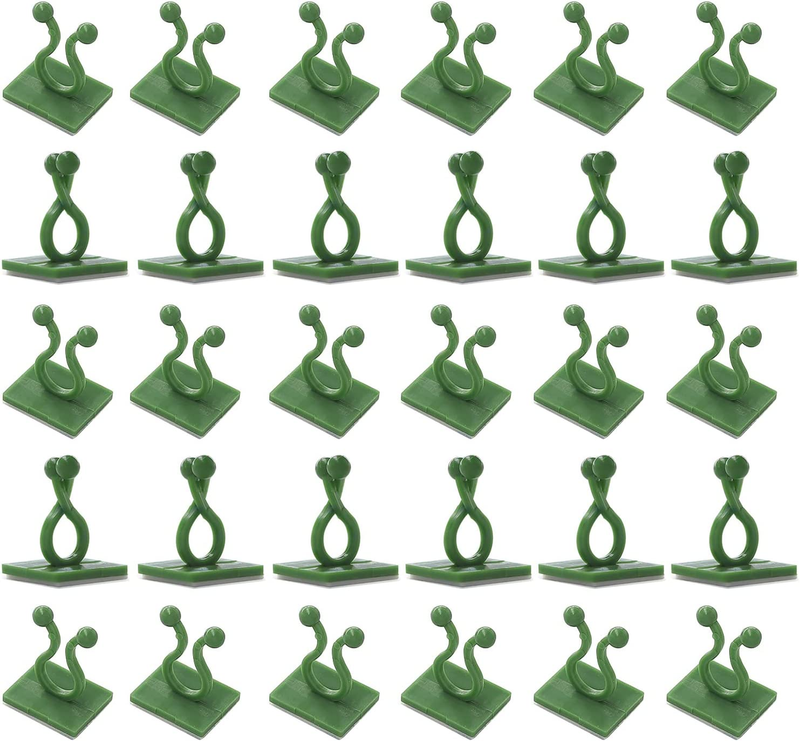 100 Pcs Plant Climbing Wall Fixture Clips, Vine Clips, Plant Clips Self-Adhesive