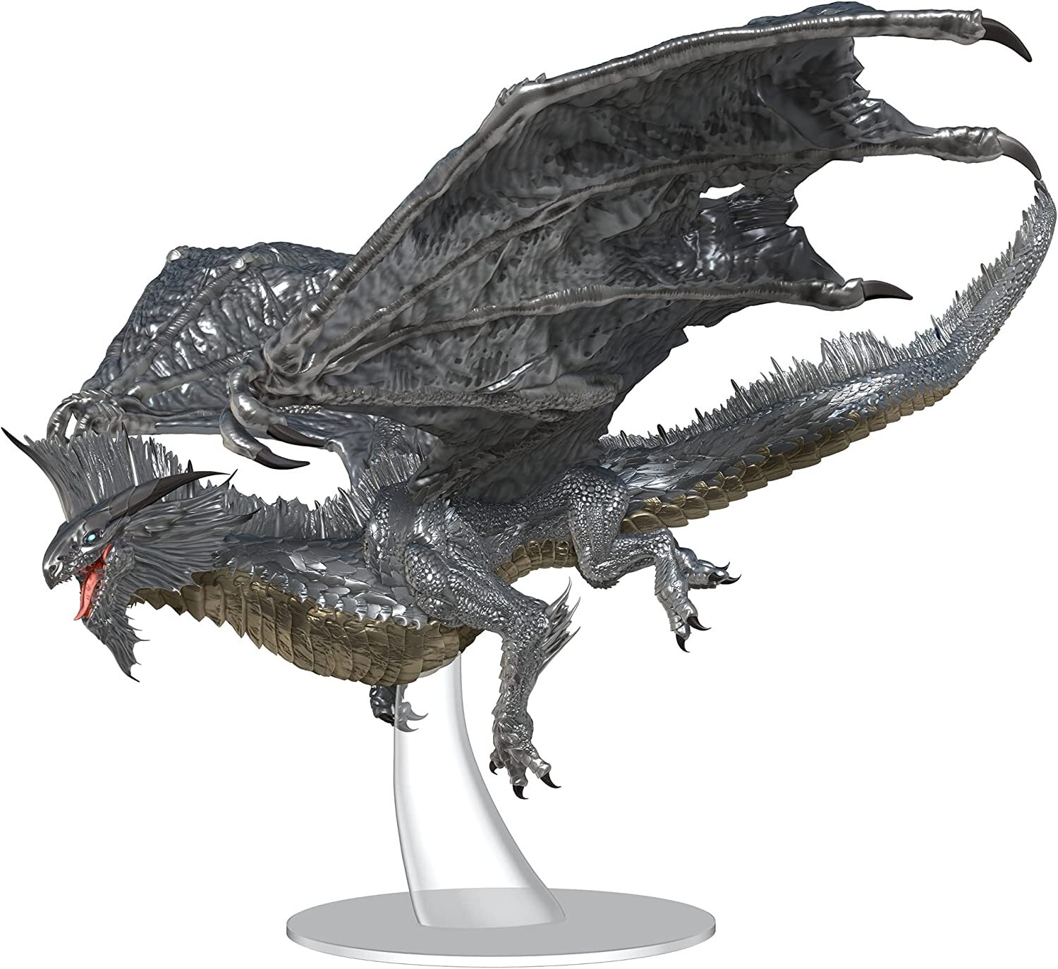 Премиум-фигурка Silver Dragon для взрослых Icons of the Realms Dungeons & Dragons D&D