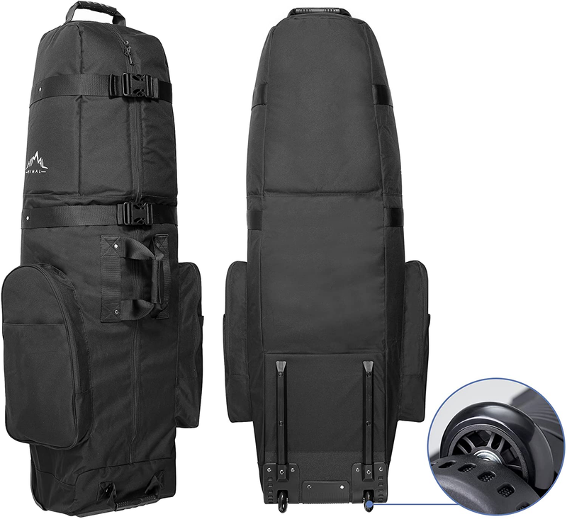TAREA PESADA Bolsa Para Palos De Golf Con Ruedas Viaje Aerol&iacute;nea El Equipaje