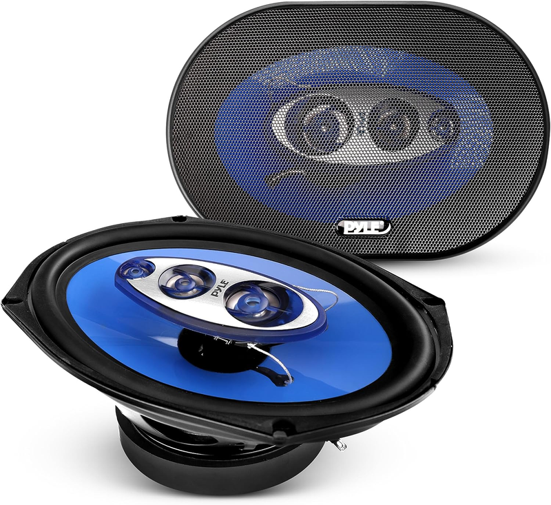 6X9/7X10 Car Speakers 4-Way Quadriaxial Full Range Sound Audio