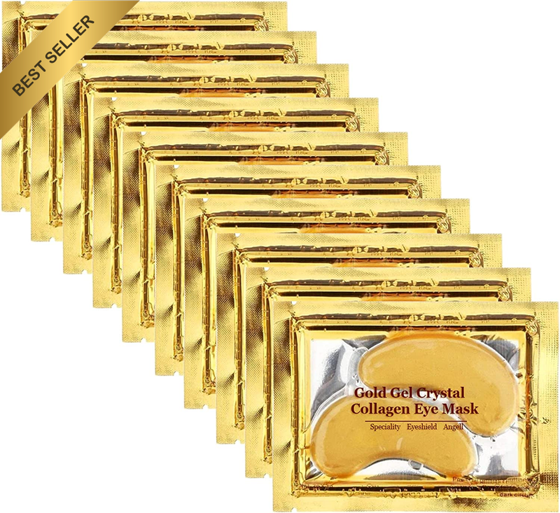 60pc 24K Gold Gel Collagen Eye Pads for Dark Circles & Puffiness