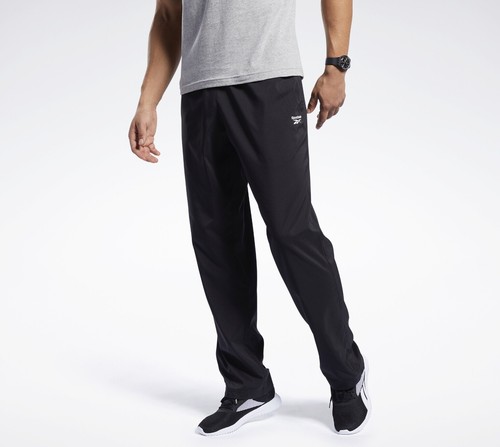 Reebok Men's Training Essentials Woven Unlined Pants, Black