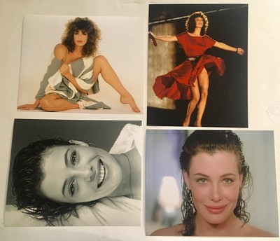 KELLY LeBROCK 8X10 PHOTO BUNDLE LOT -4 Prints Weird Science Movie Star