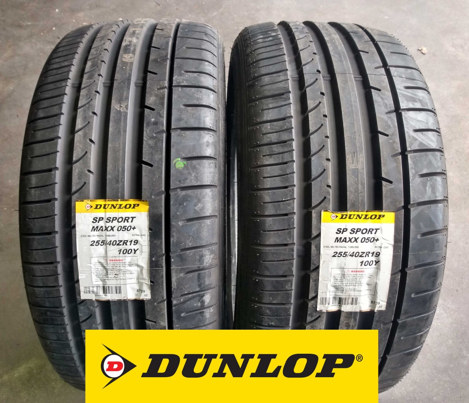 255/40 ZR19 Dunlop SP Sport Maxx 050+ 100Y X2 *CLEARANCE 255/40 ZR19 Dunlop SP Sport Maxx 050+ 100Y X2 *CLEARANCE