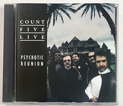 Count Five Live Psychotic Reunion RARE OOP CD Garage Rock