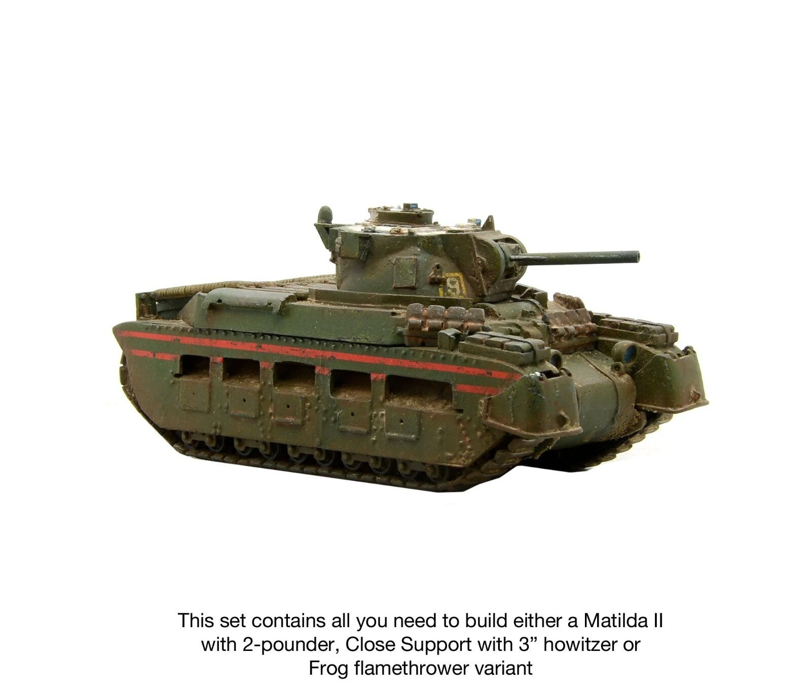 Австралийский пехотный танк Matilda II Bolt Action Warlord Games
