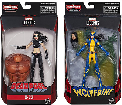 マーベルレジェンド ウルヴァリン　(x-force) x-23 ローラ Marvel Legends ~ X-23 (X-FORCE) & X-23 (WOLVERINE) ACTION