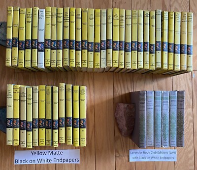 Nancy Drew Build a Bundle Lot Set - Pick 1 or More Yellow Matte and Lavender