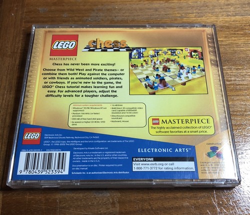Lego PC 4 GAME COLLECTION - Lego Island 1&2 Racers 1&2 Complete + Lego Chess