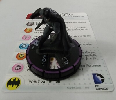 Batman 001 - Batman: Arkham Origins - DC Comics Heroclix Miniature