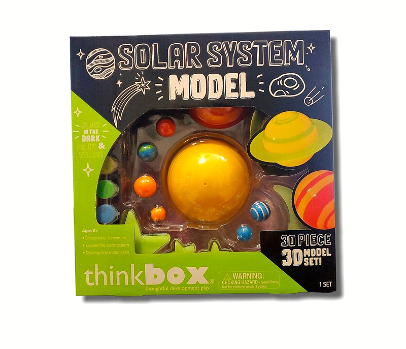 Solar System 3D 30 Piece Model Set by Thinkbox