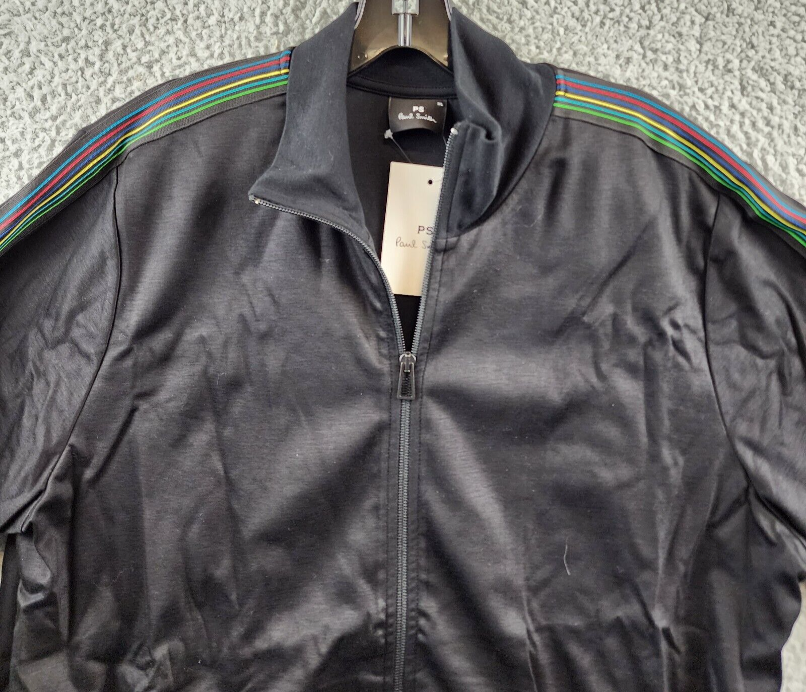 PS Paul Smith Side Stripe Zip Front Track Jacket Men's XL
