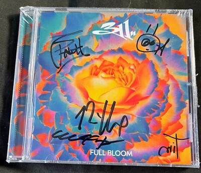 311 Full Bloom CD with Signed / Autographed Art Card