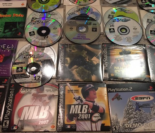Huge Lot of Playstation 1 & 2 DEMO Games