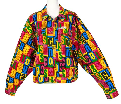 Vintage 1990s Cross Colours Denim Jeans Jacket Hip Hop Old