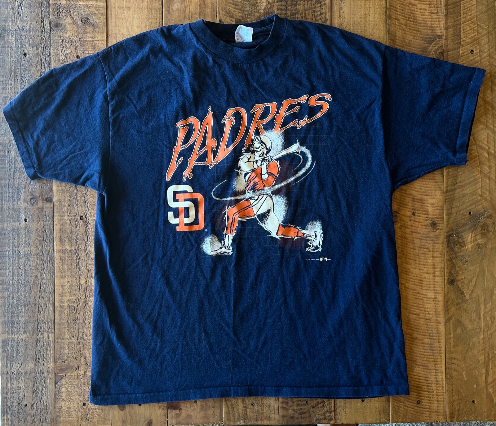 Padres 公式 Tシャツ M ネイビー　ヴィンテージ　希少 Padres 公式 Tシャツ M ネイビー ヴィンテージ 希少 野球