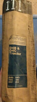 Caterpillar D4 Model U Workshop Manual Caterpillar D4 Model U Workshop Manual