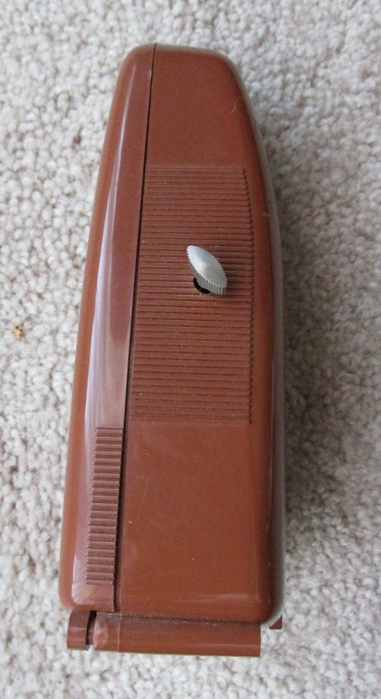 Vintage Mechanical Taktell Metronome from West Germany with original instruction
