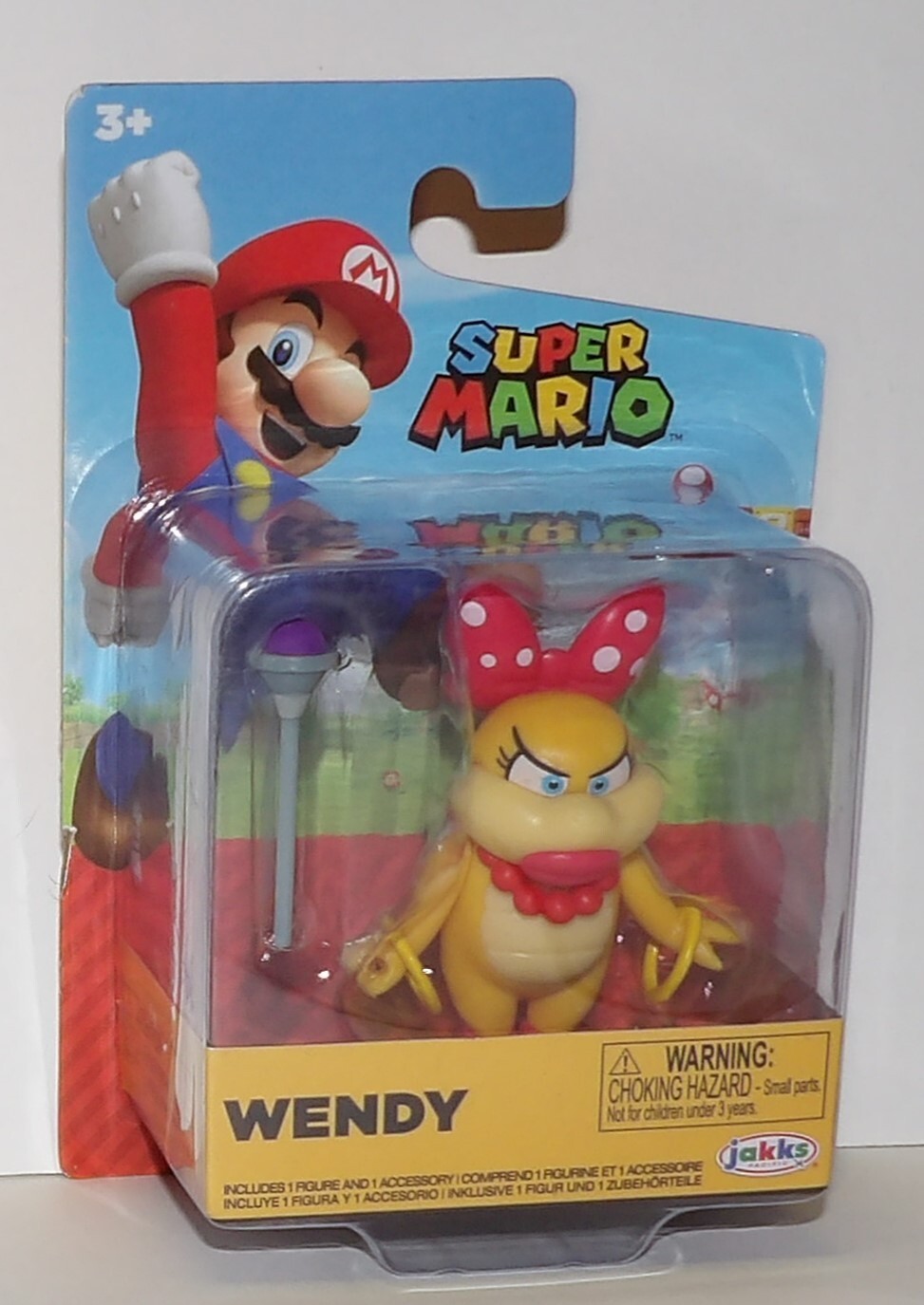 Nintendo Super Mario WENDY Koopa Kid w/ Wand 2.5