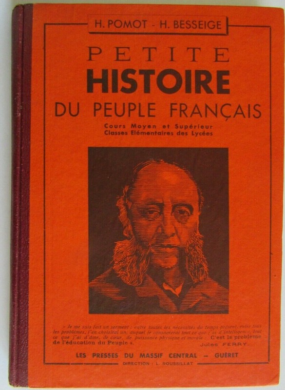 Petite Histoire Du Peuple FranÃ§Ais H. Pomot Et H Besseige Presses Massif Central