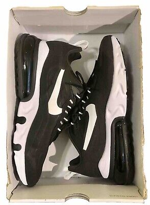 Nike Air Max 270 React Black White Lifestyle Shoes Men’s Size 9 CI3866-004