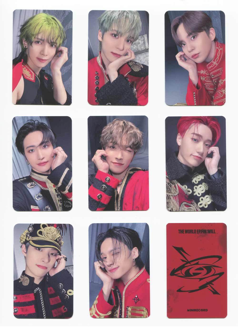 ATEEZ アチズ fromm 当選者 トレカ セット ATEEZ トレカ全員セット fromm ATEEZ アチズ fromm 当選者 トレカ
