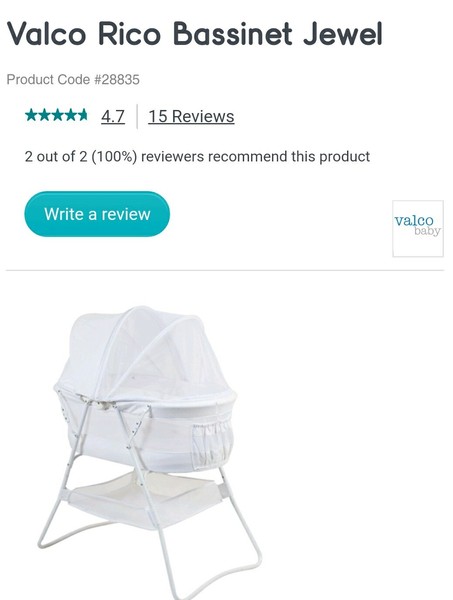 valco rico bassinet