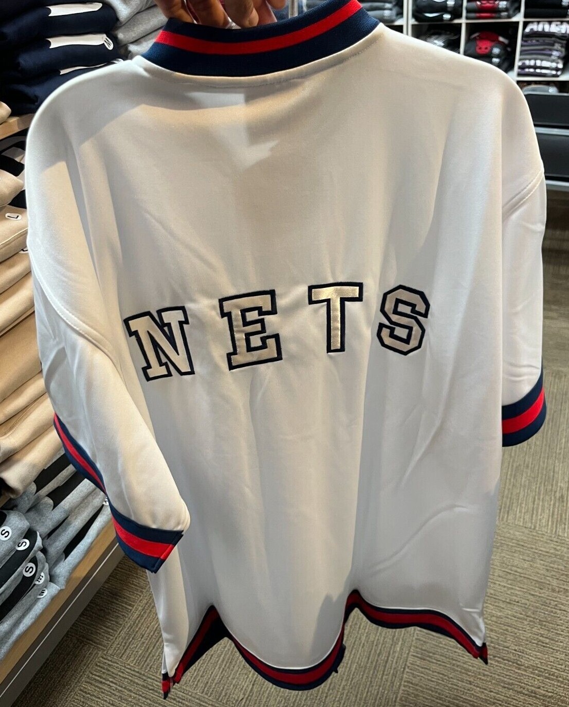 Unique Sports Generation Vintage NBA New Jersey Nets Size